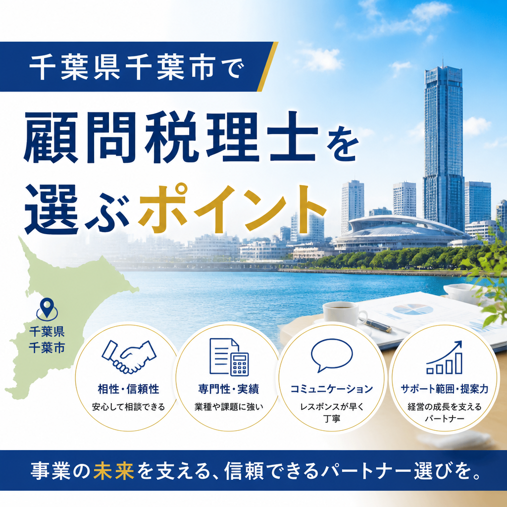 千葉市花見川区の税理士なら岸会計事務所｜せどり・建設業に強い | 千葉県千葉市花見川区で顧問税理士を探すときの選び方と比較ポイント